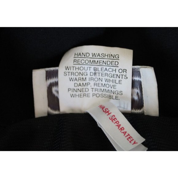 Vintage Gothic Vibes Black RIVIERA Button Dress, Size Small 4 - Picture 11 of 12